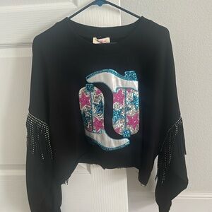 Cute sequin sweatshirt